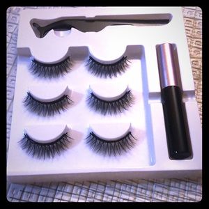 Magnetic eyelash set